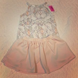 Kardashian Kids skirt & matching top